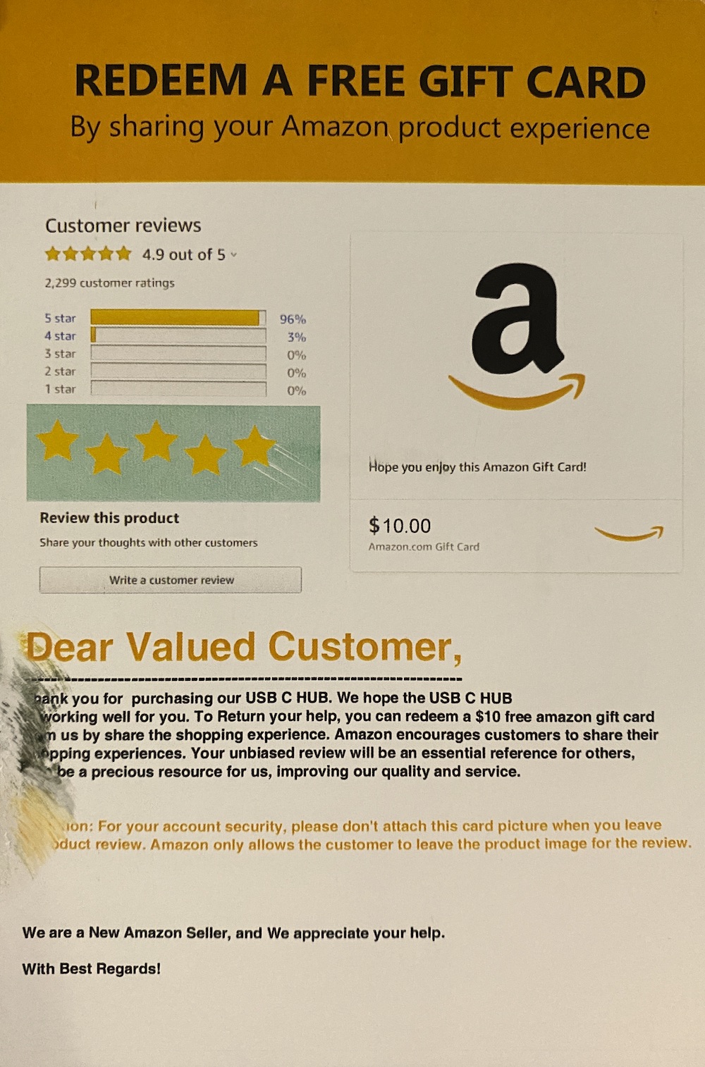 Amazon Free Gift Card After Review 1