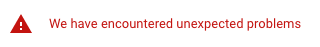 We Have Encountered Unexpected Problems Youtube