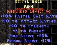 Bitter Hold Ring Diablo Ii