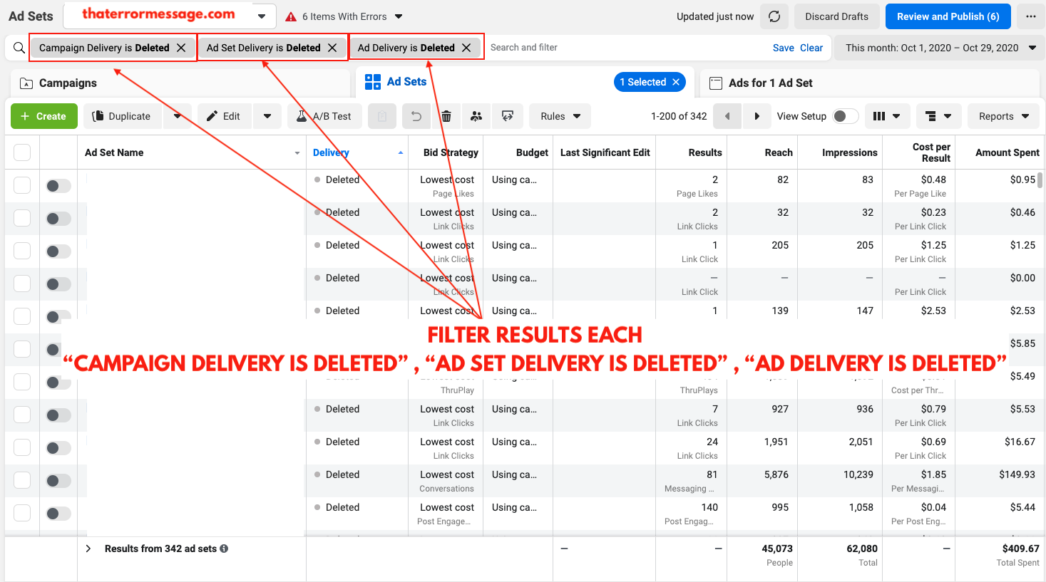 Facebook Recover Deleted Ads And Re Publish