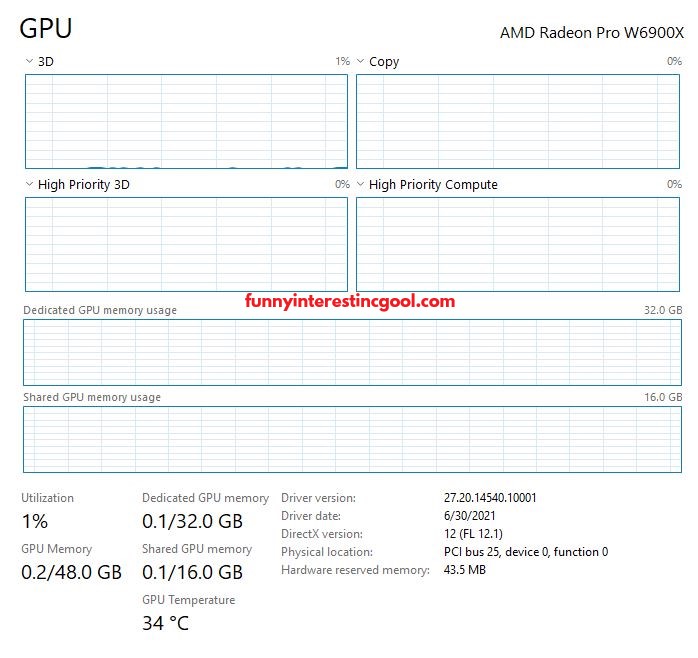 Amd Radeon Pro W6900x Duo Task Manager Boot Camp