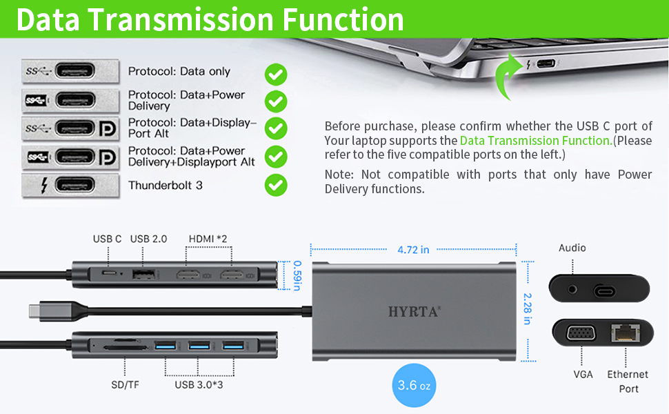 Hytra Usb Hub Mst Macos Dual Screens 1