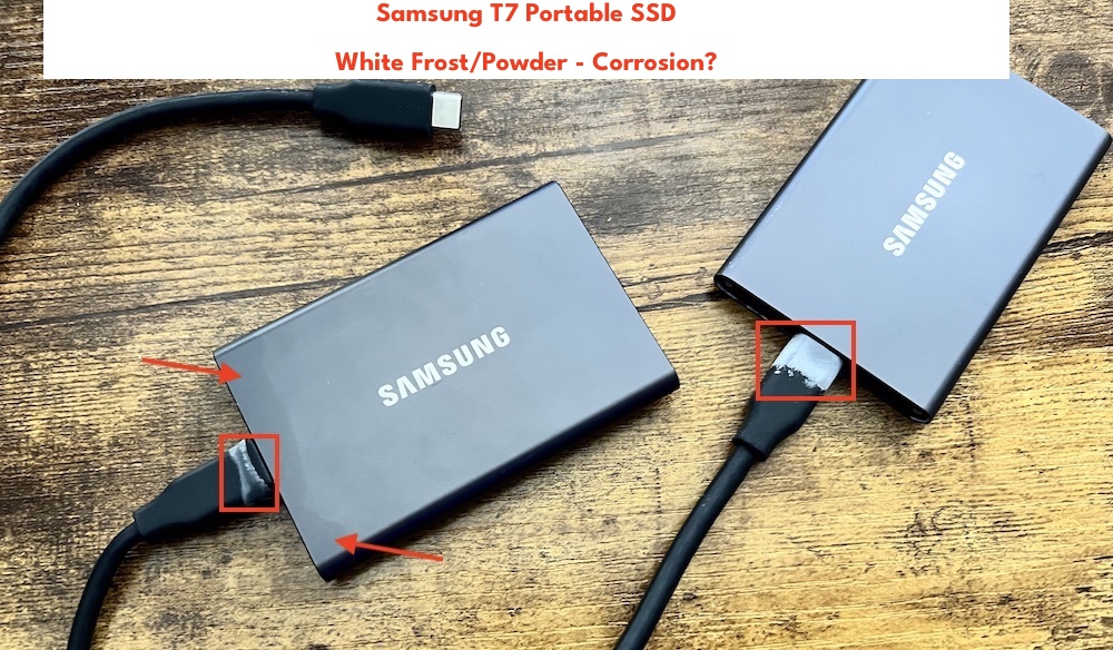 Samsung T7 Portable Ssd White Corrosion Frost 1
