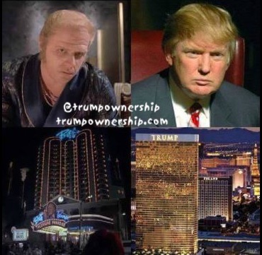 Donald Trump Biff Tannen Casino
