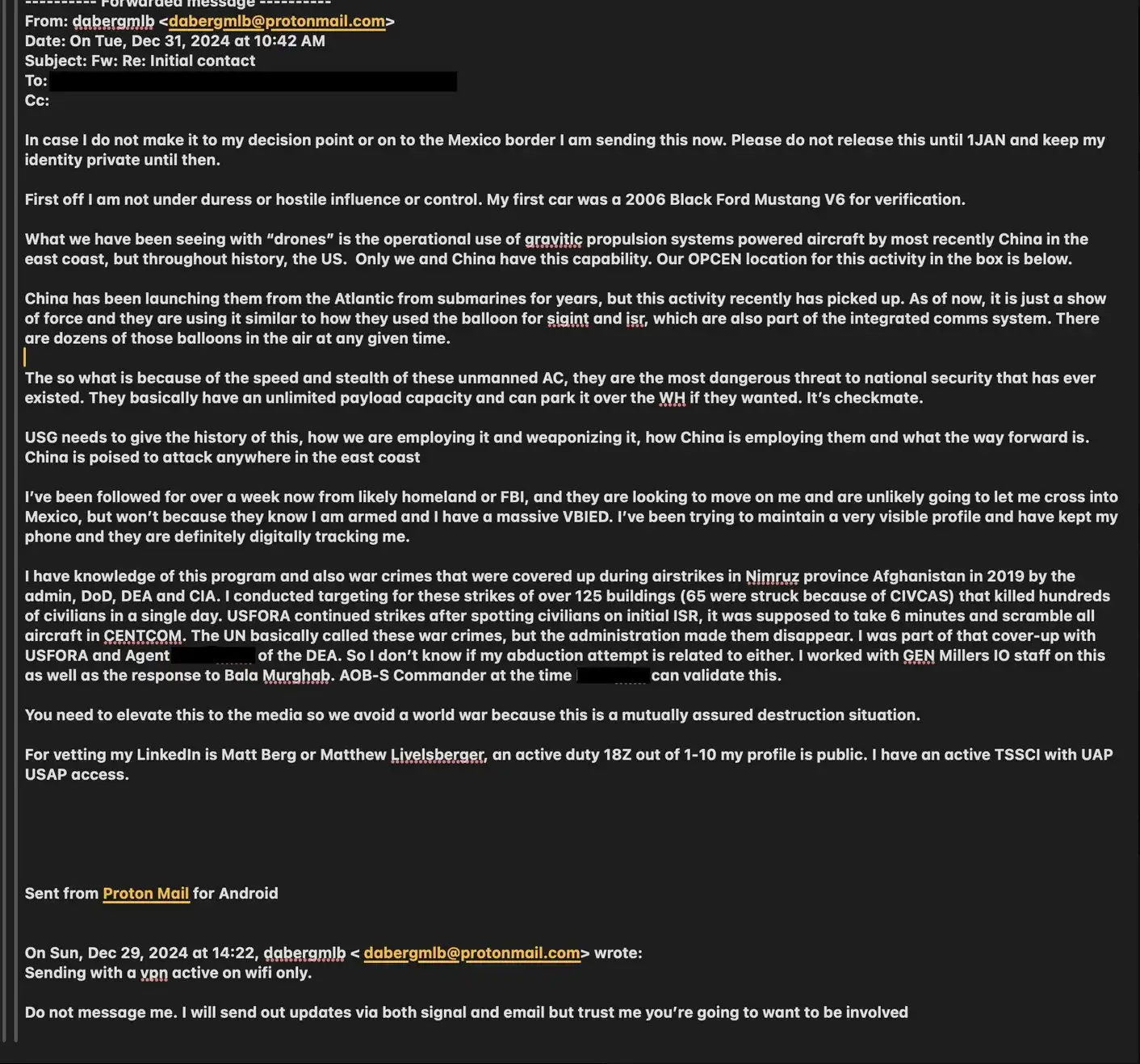 Matt Livelsberger Email