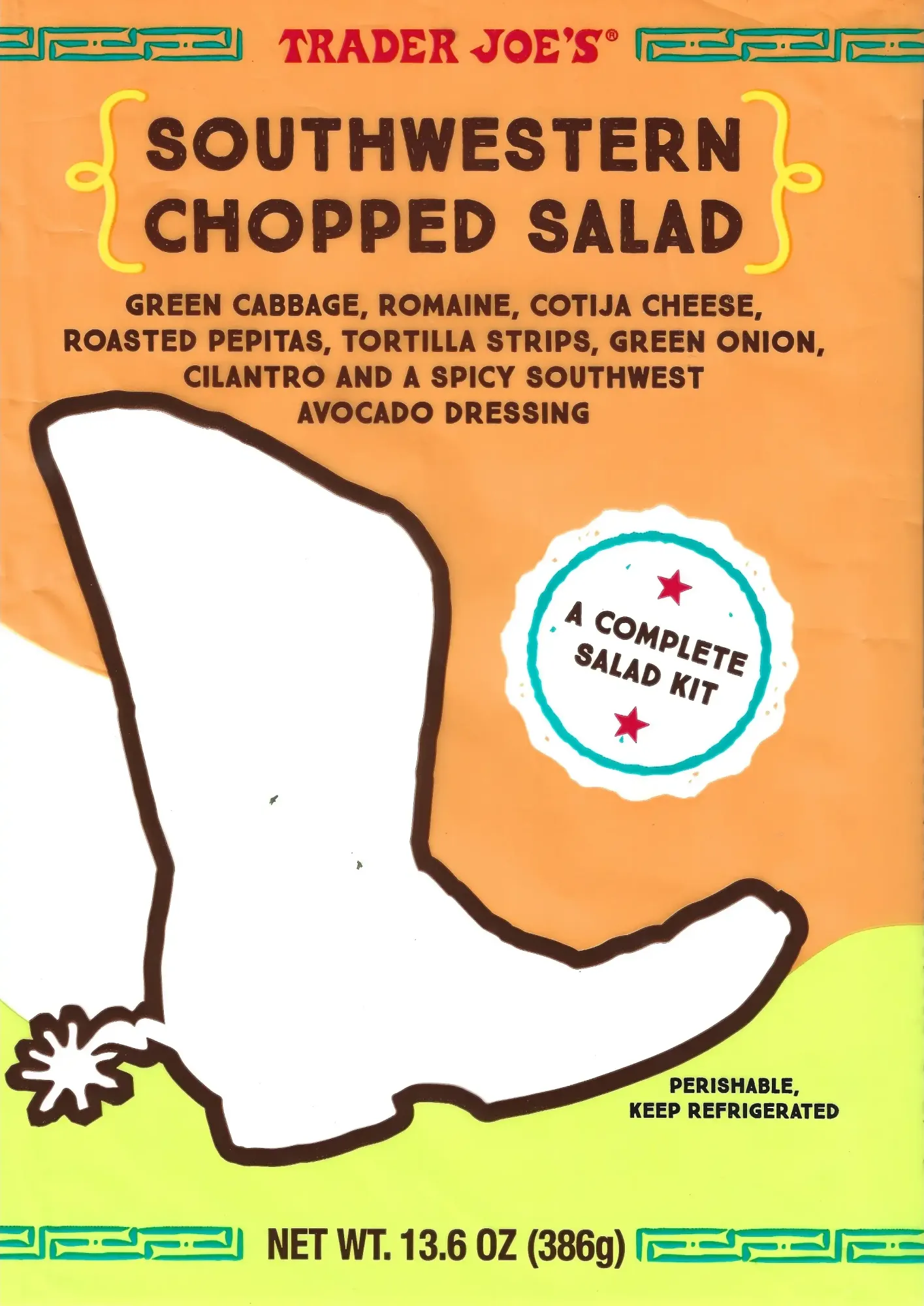 Trader Joes Southwestern Chopped Salad