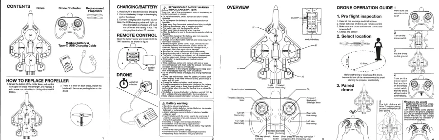 Funpx Foam Rc Airplane Drone Instructions 1