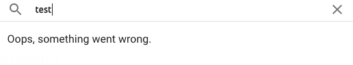 Youtube Oops Something Went Wrong Search